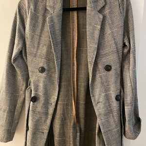 Gray blazer